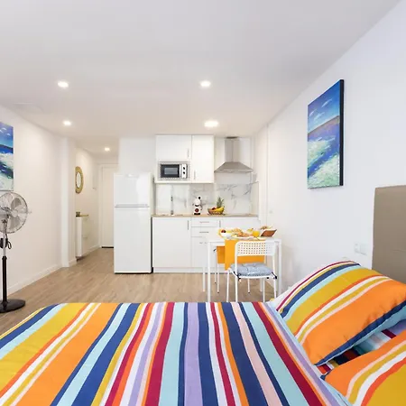 Okstay - Estudio Flores, Con Piscina Y A 300m De La Playa *