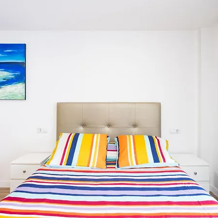 Apartamento Okstay - Estudio Flores, Con Piscina Y A 300m De La Playa