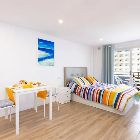 Okstay - Estudio Flores, Con Piscina Y A 300m De La Playa Apartamento *